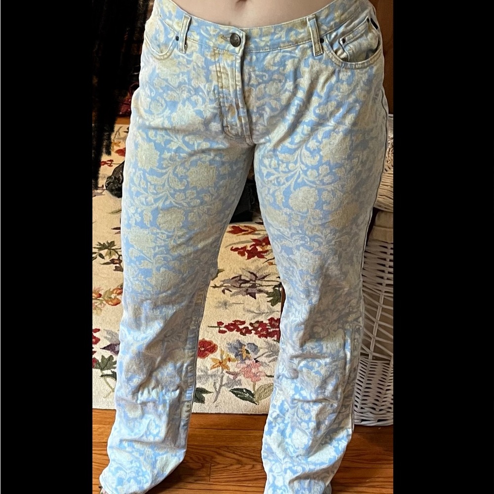 Roberto Cavalli printed jeans